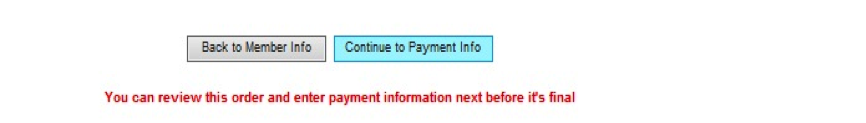 continue to payment