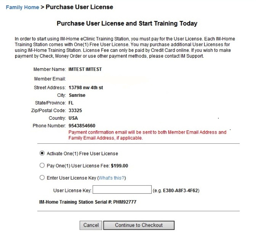 purchase user license