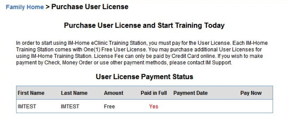 purhase user license