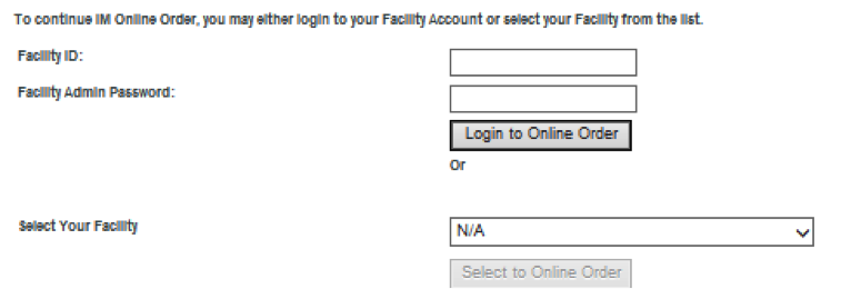 facility info