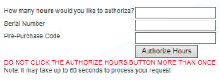 pre-purchase code