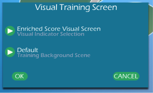 visual train screen